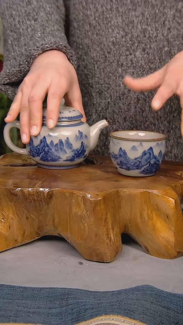 【闪购商品】简装家用款2件套 陶瓷家用茶具系列