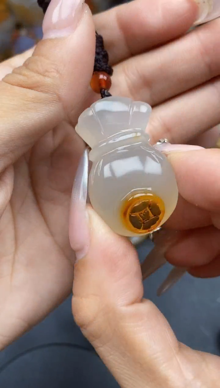 【闪购商品】玛瑙/玉髓颈饰合金ll