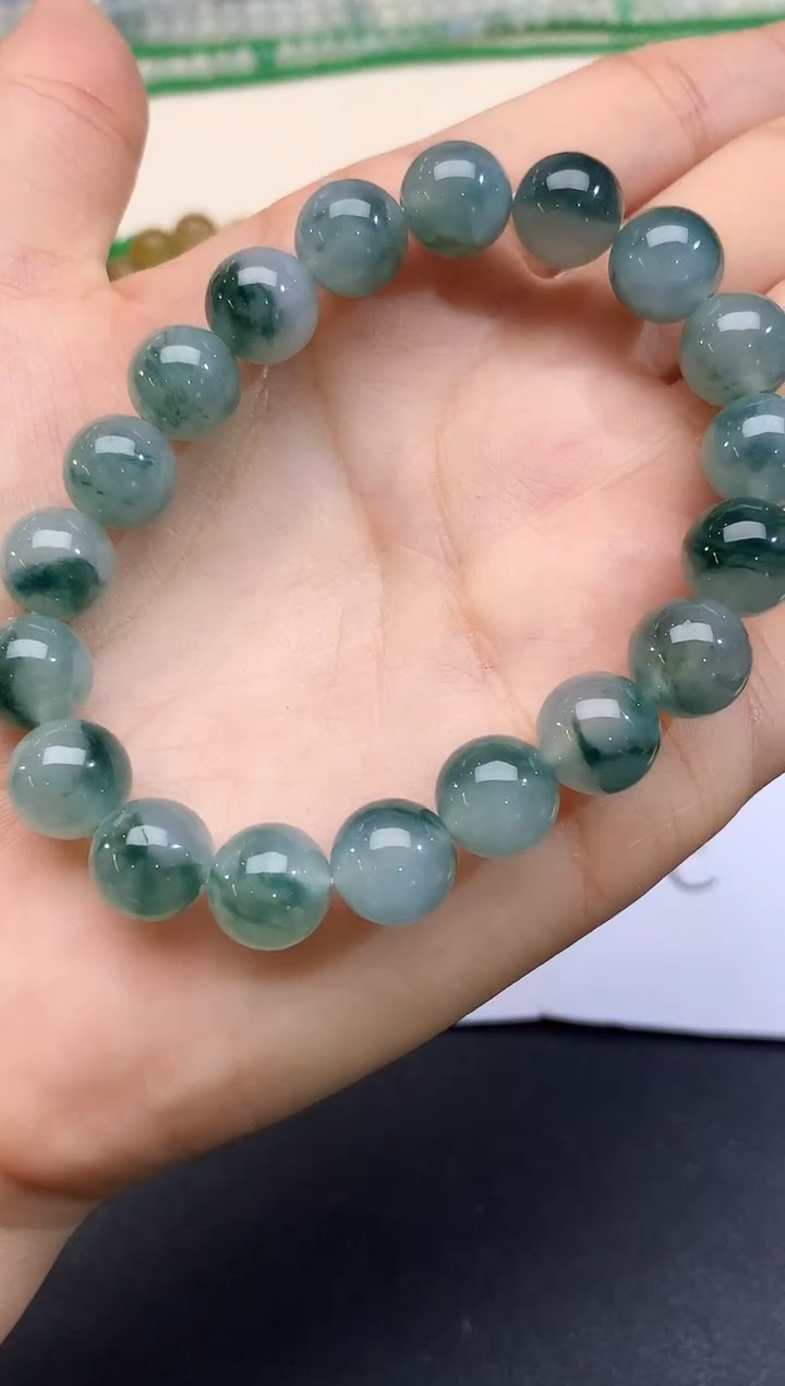 未镶嵌手串翡翠手串|7980
