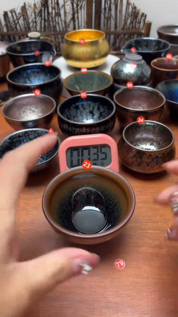 【闪购商品】茶盏23号建盏工匠茶器