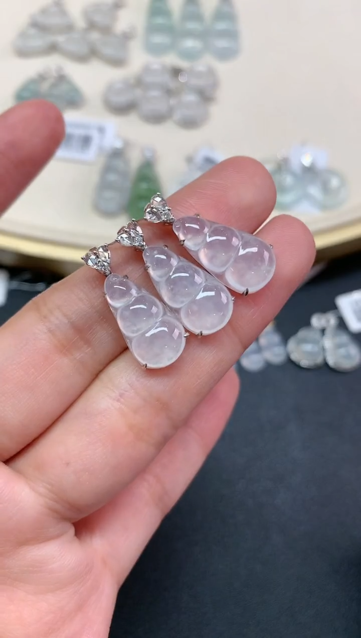 【闪购商品】翡翠吊坠(不含链)18K金镶嵌W185|2980|多样性发其一