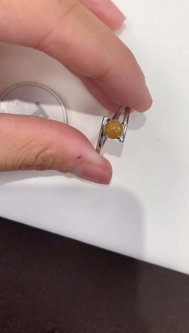 颈饰银S925镶嵌翡翠天然缅甸a货翡翠