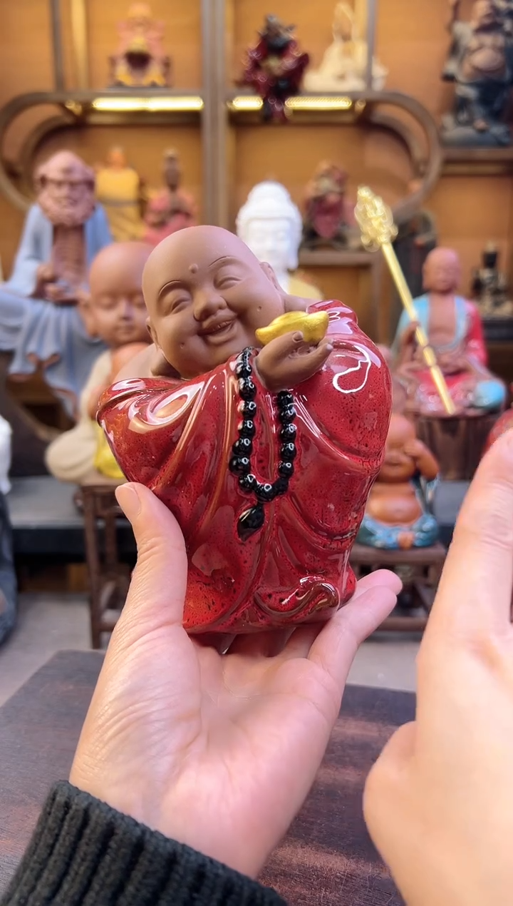 紫砂茶宠器闵紫砂茶宠摆件