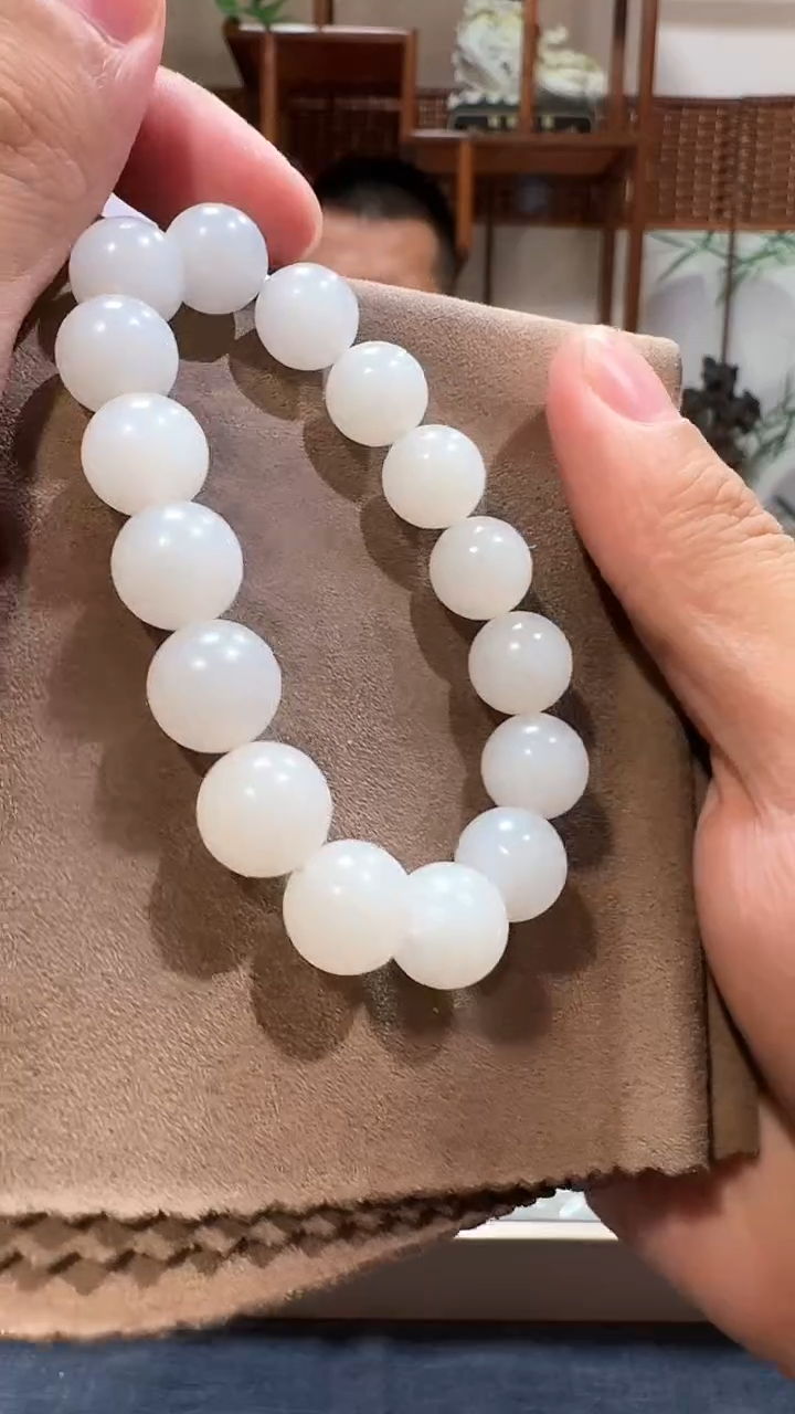 【闪购商品】和田玉手串未镶嵌1197手串12mm