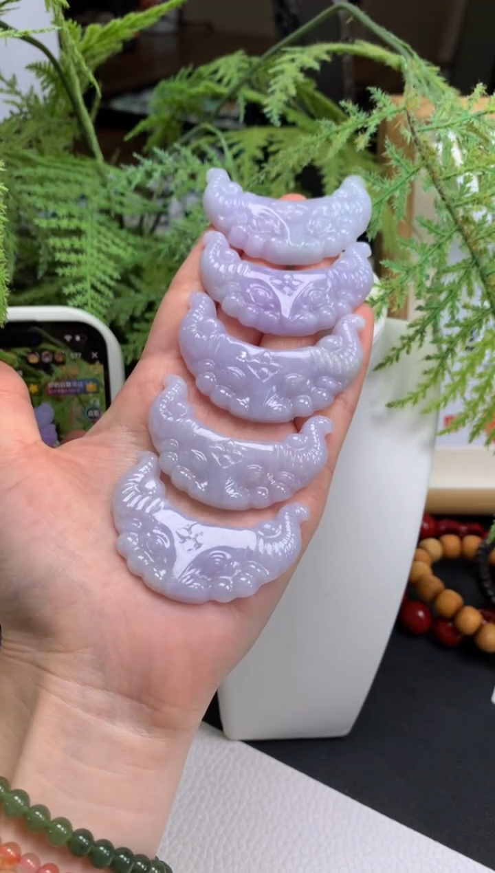 【闪购商品】定制翡翠未镶嵌吊坠-92270多样性发其一
