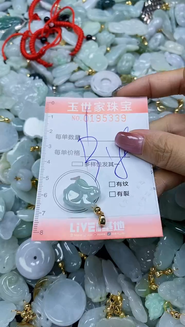 【闪购商品】翡翠颈饰未镶嵌闪购0195339