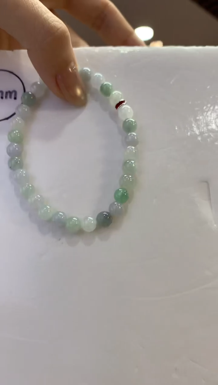 未镶嵌手串翡翠手串