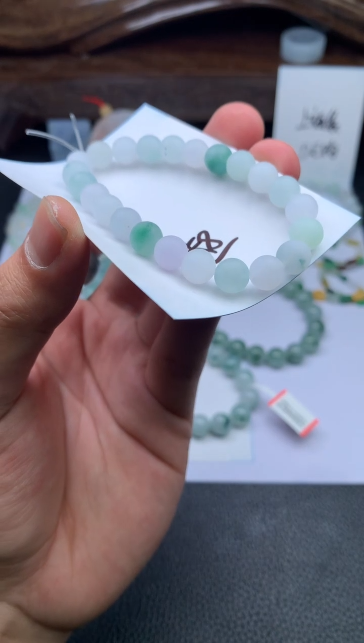 【闪购商品】定制翡翠未镶嵌手串