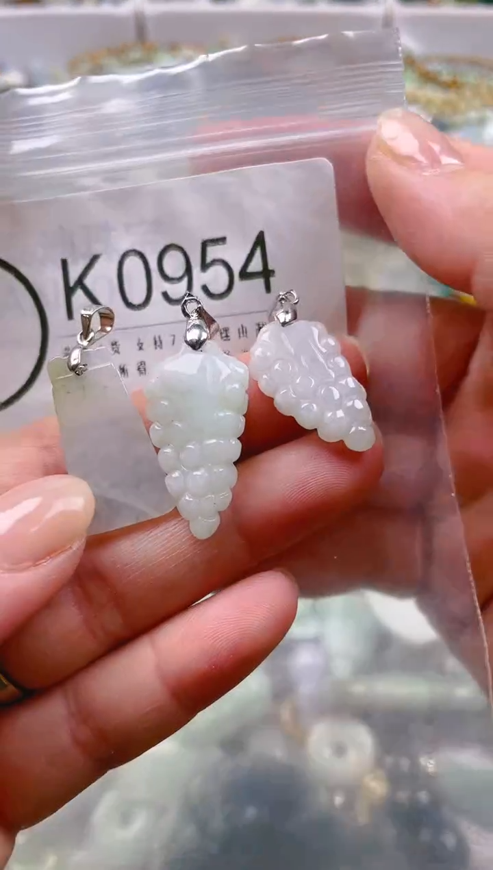 【闪购商品】翡翠颈饰未镶嵌/K/翡翠A货一图一物