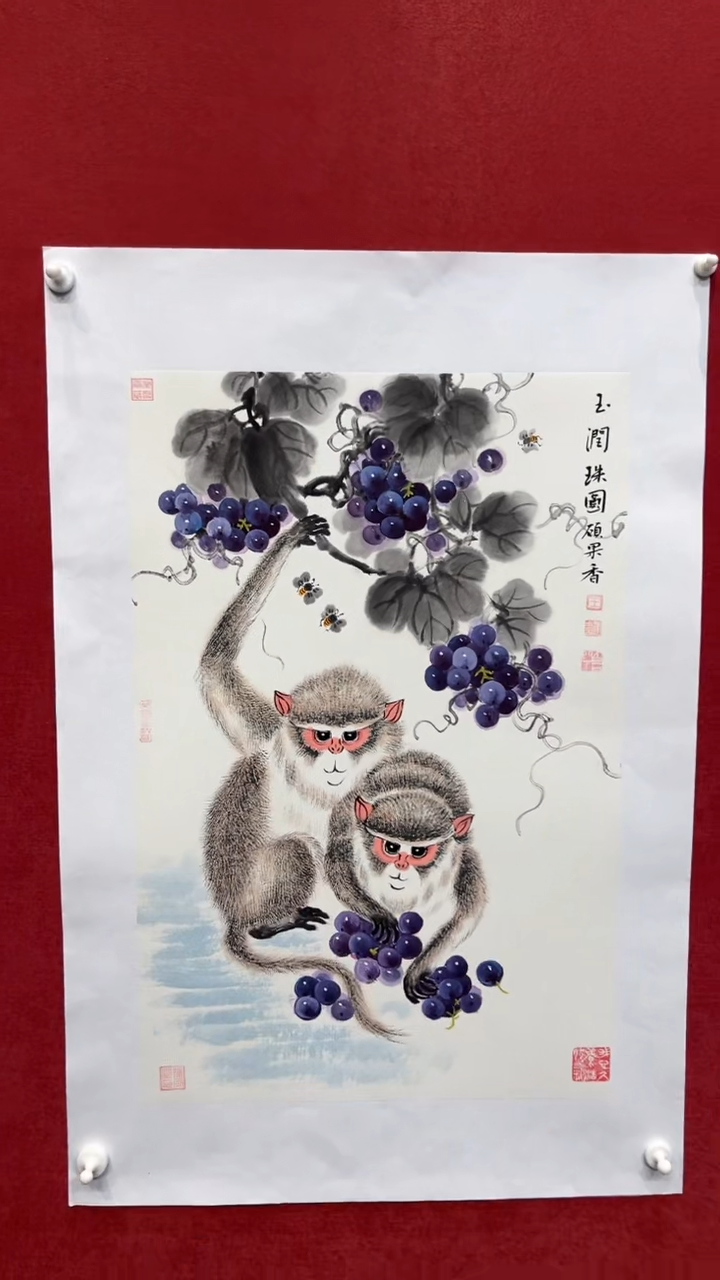 【闪购商品】国画王建华手绘国画作品48