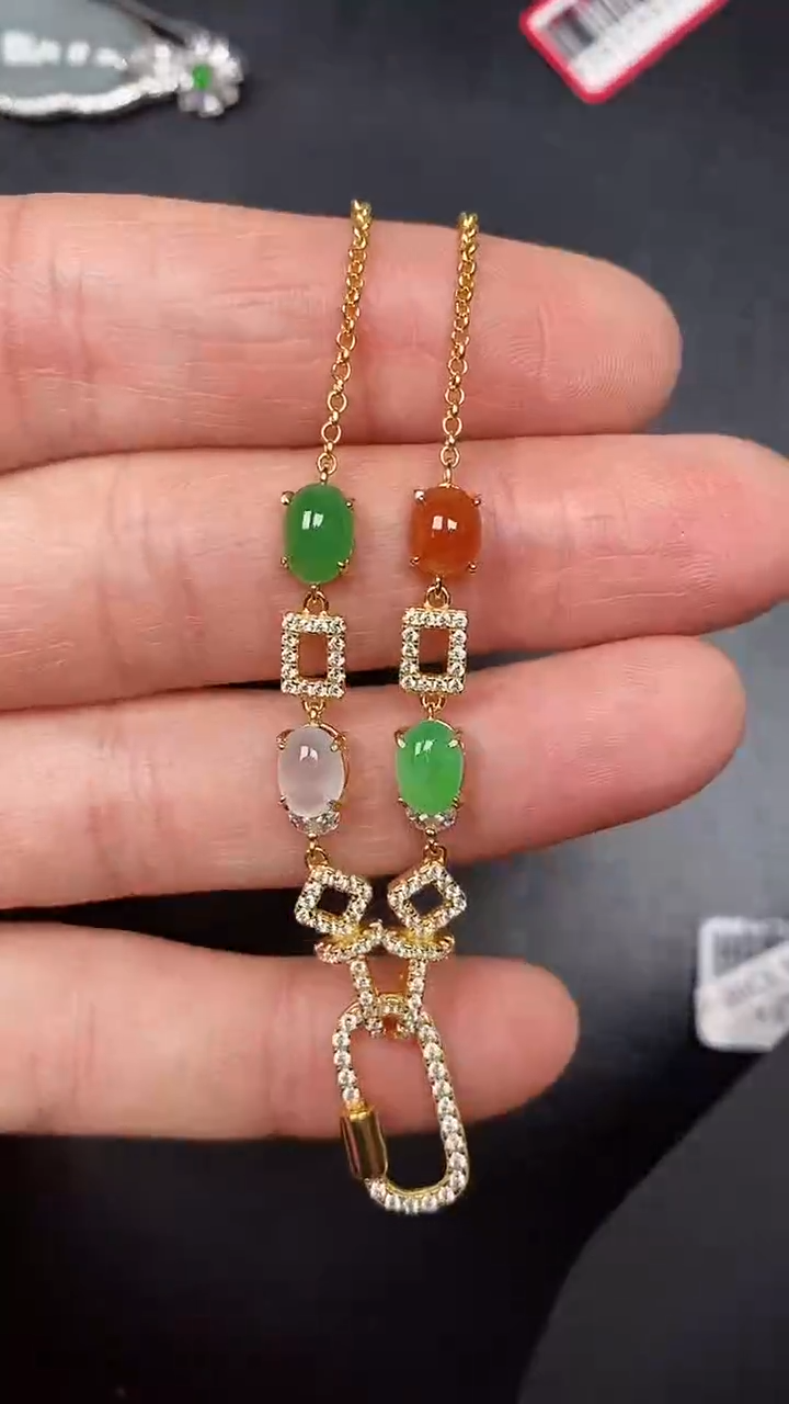 银S925镶嵌戒指翡翠1480