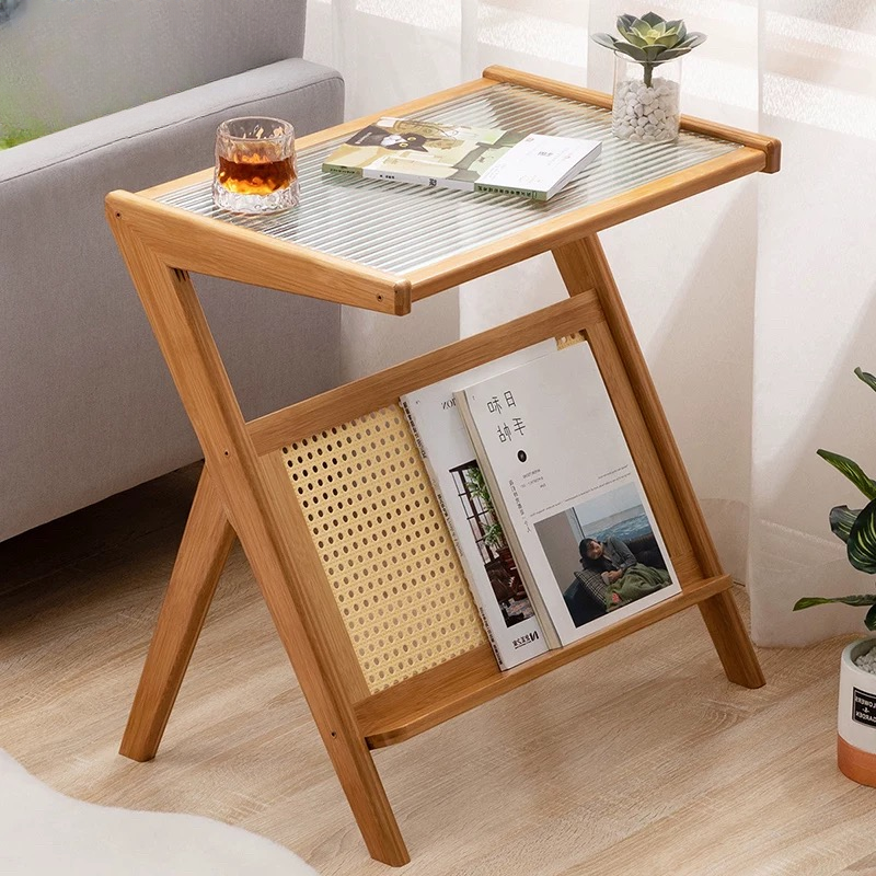 CR461-JC楠竹边几小茶几