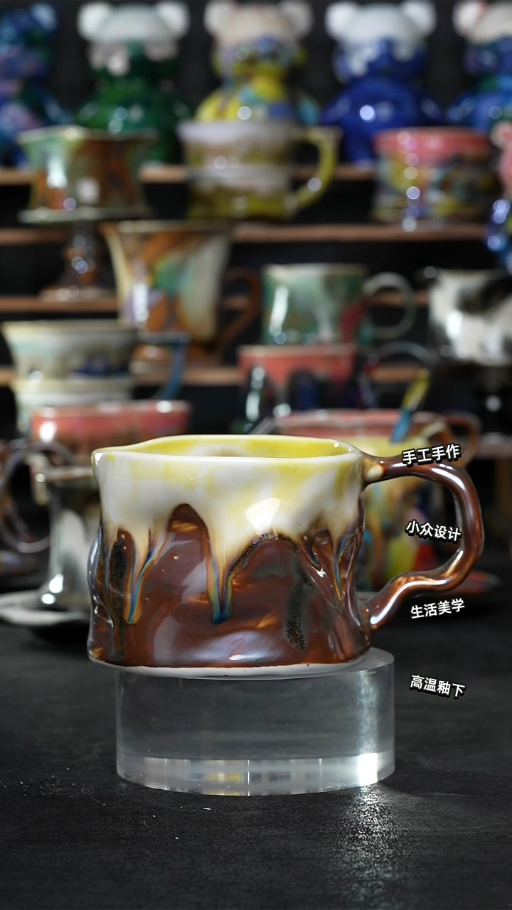 设计师款景德镇森涩手创陶瓷（食品级）105
