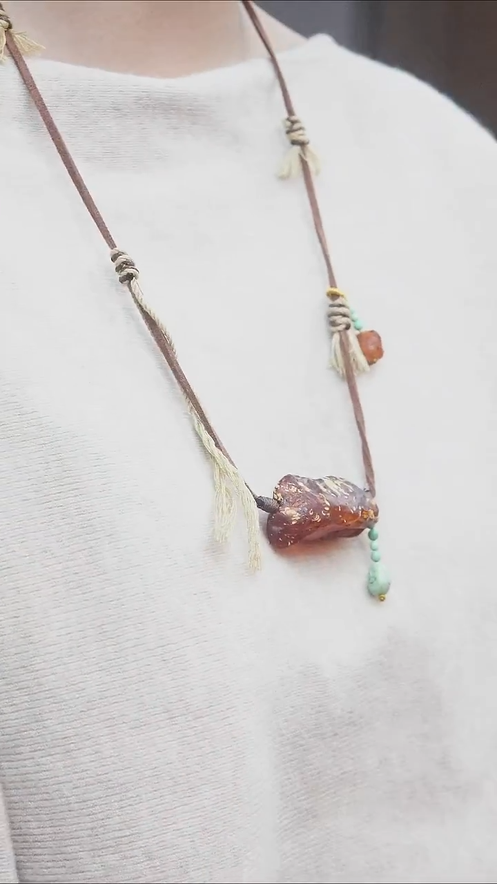 裸石蜜蜡未镶嵌*蜜蜡吊坠*