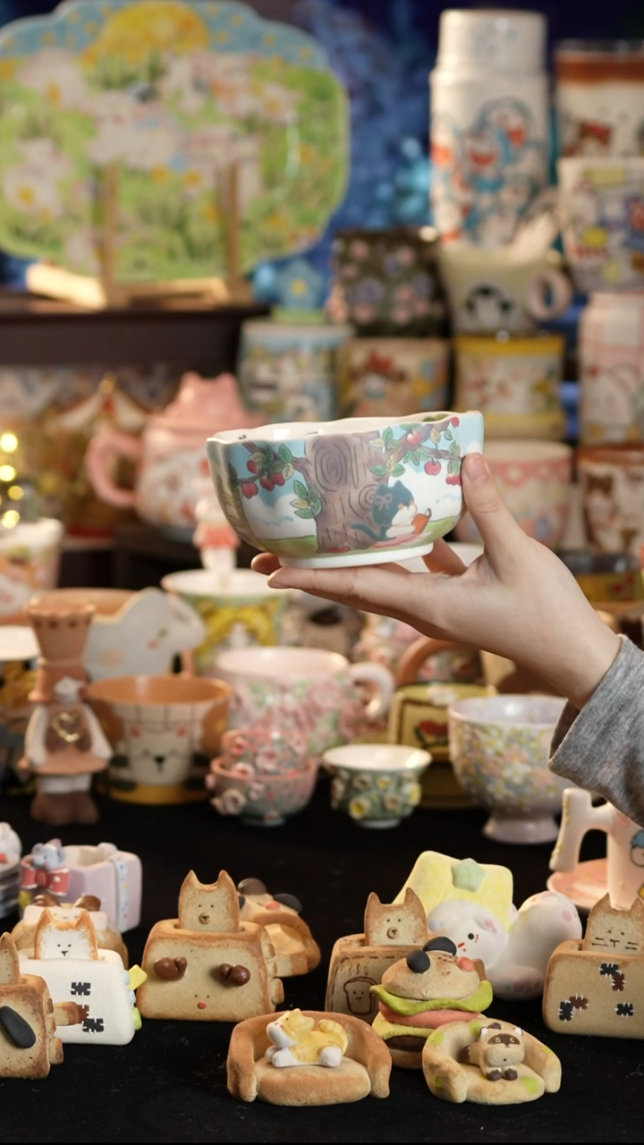 其他陶景德镇釉下彩手绘设计师款陶瓷