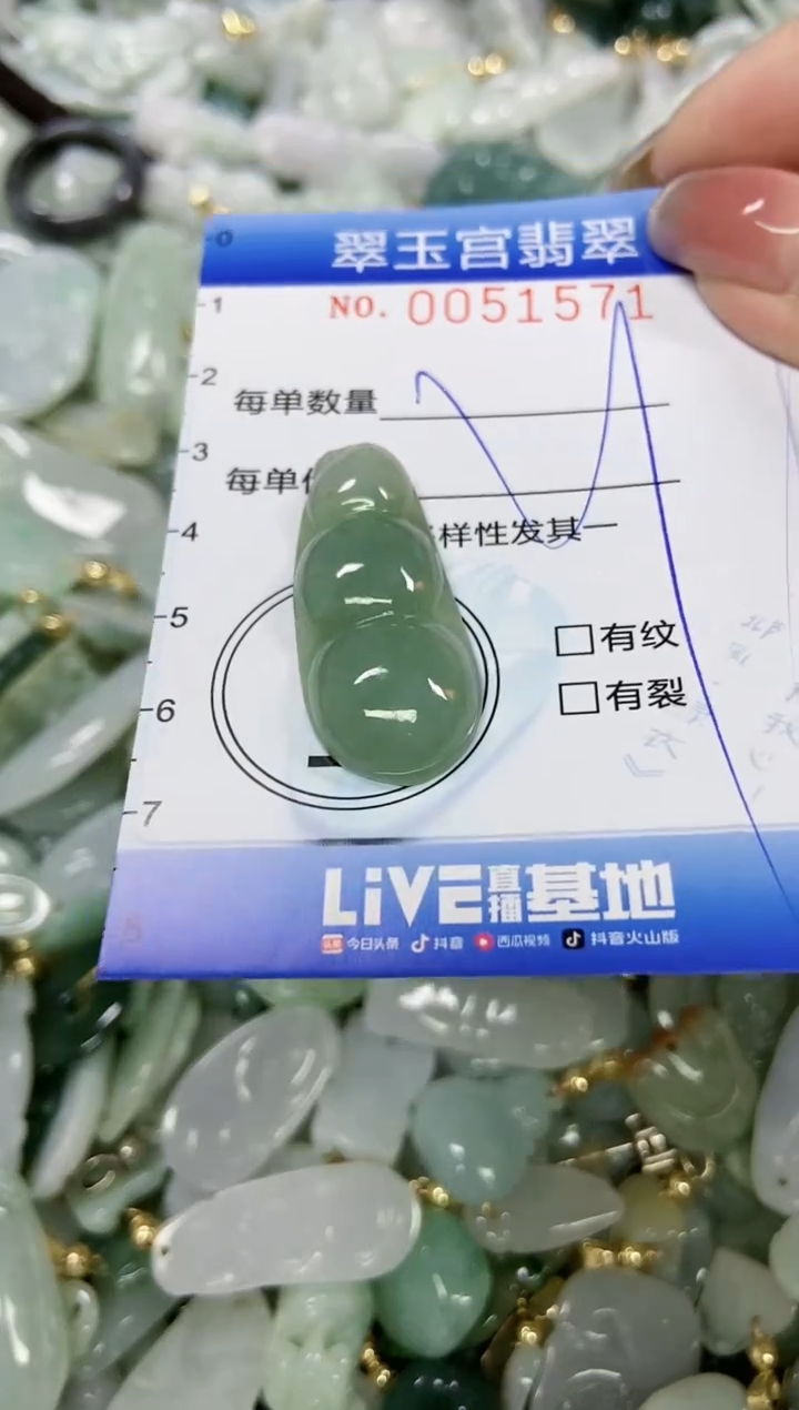 【闪购商品】翡翠颈饰未镶嵌闪购0051571