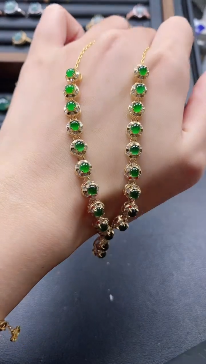 【闪购商品】翡翠戒指银S925镶嵌51151