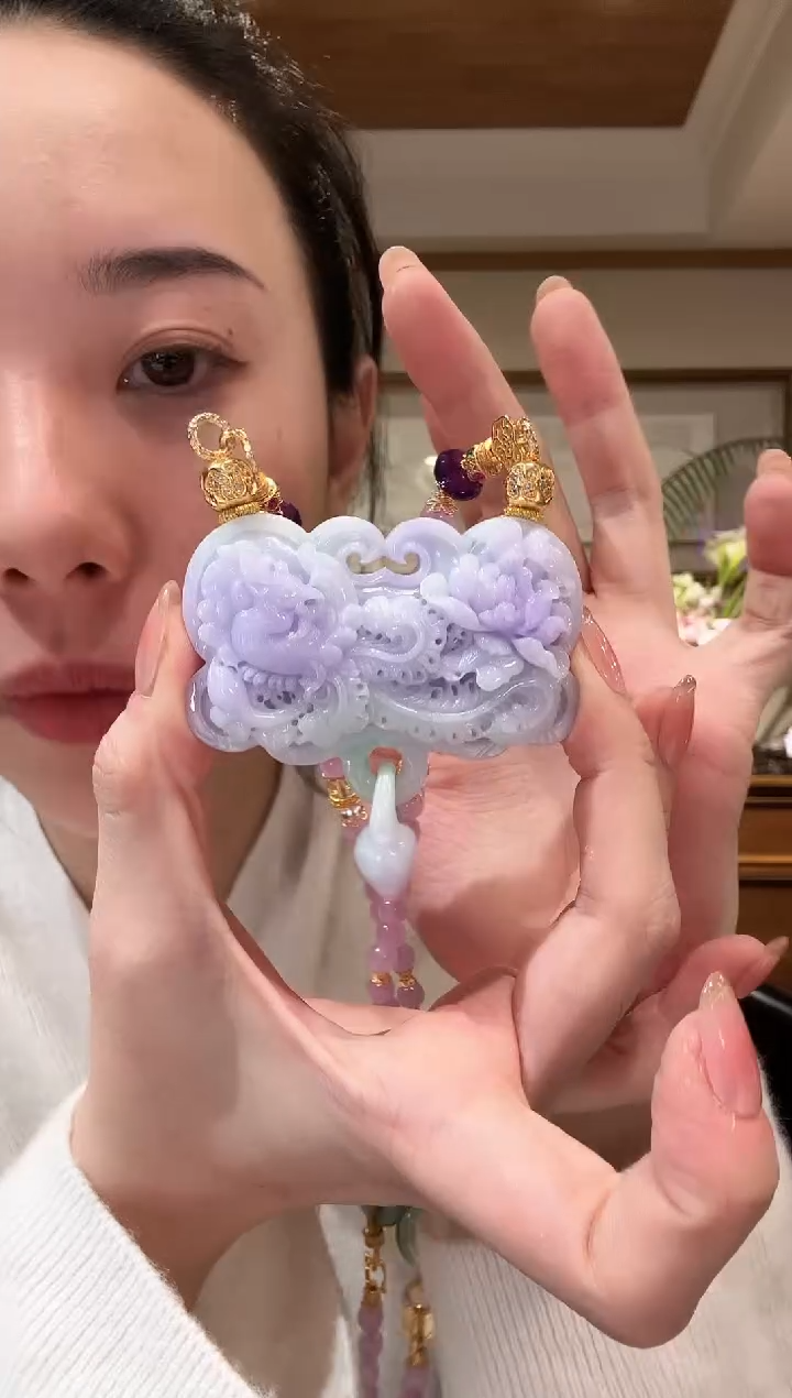 【闪购商品】翡翠颈饰未镶嵌国风