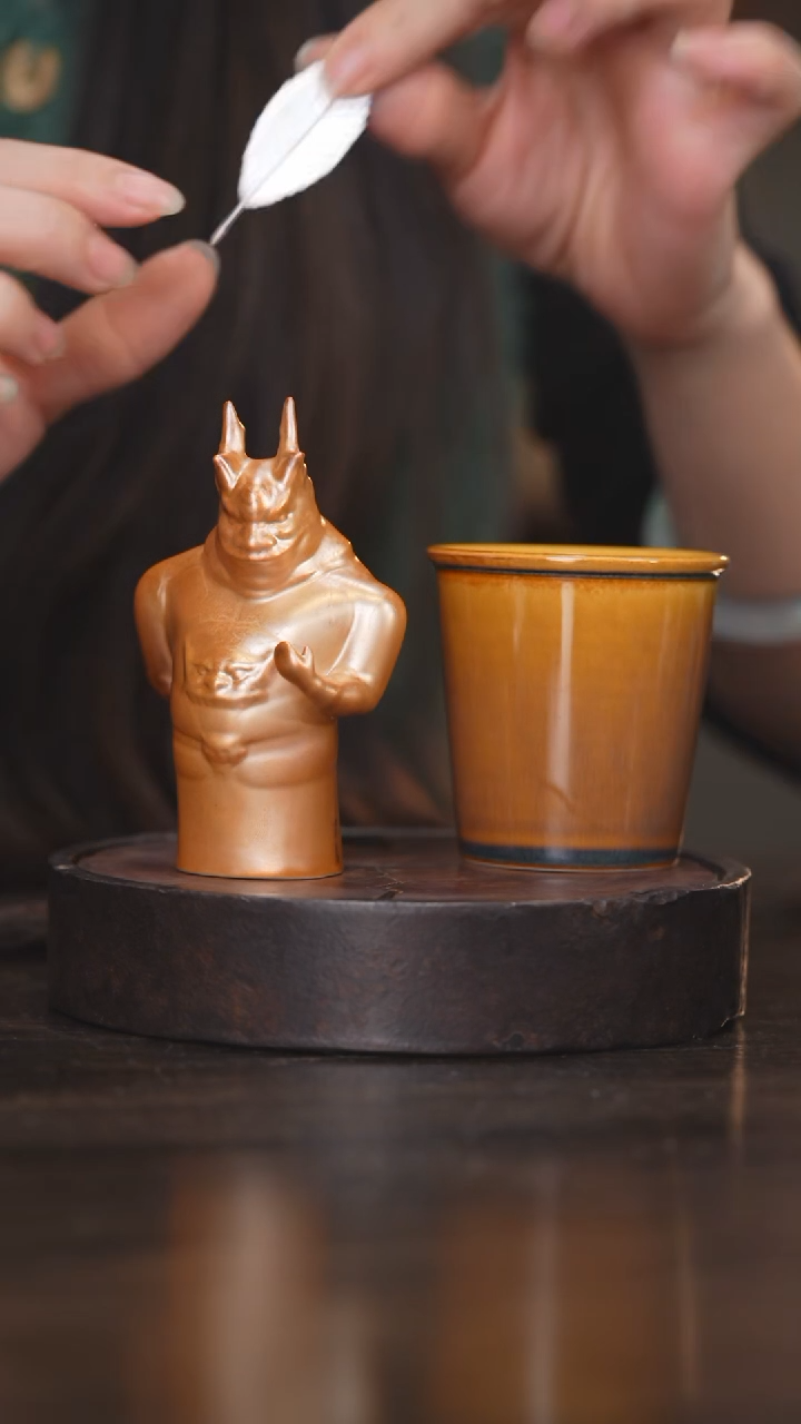 【闪购商品】杯39柴房陶瓷柴烧可乐杯
