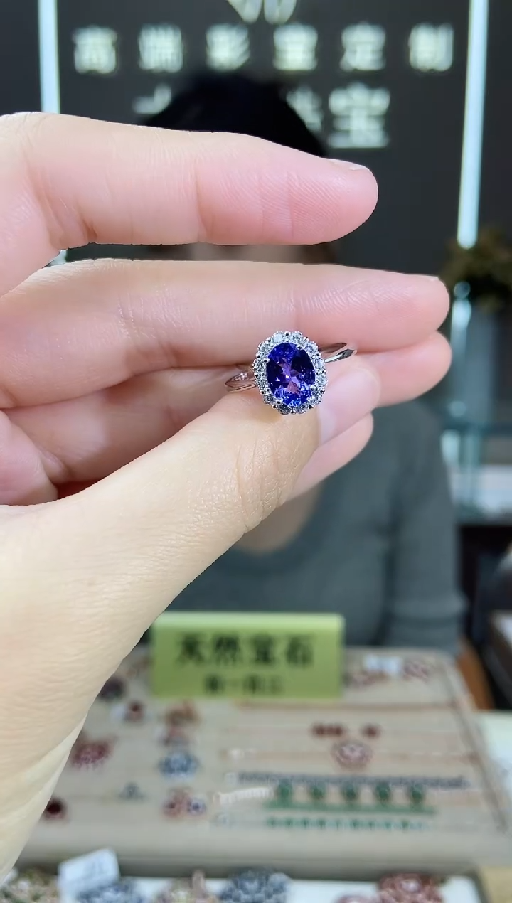 【闪购商品】坦桑石手饰银S925镶嵌手饰