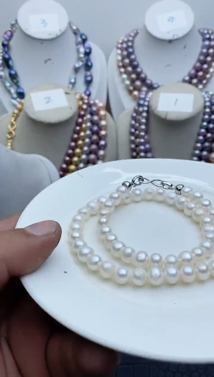 【闪购商品】淡水珍珠颈饰未镶嵌0341