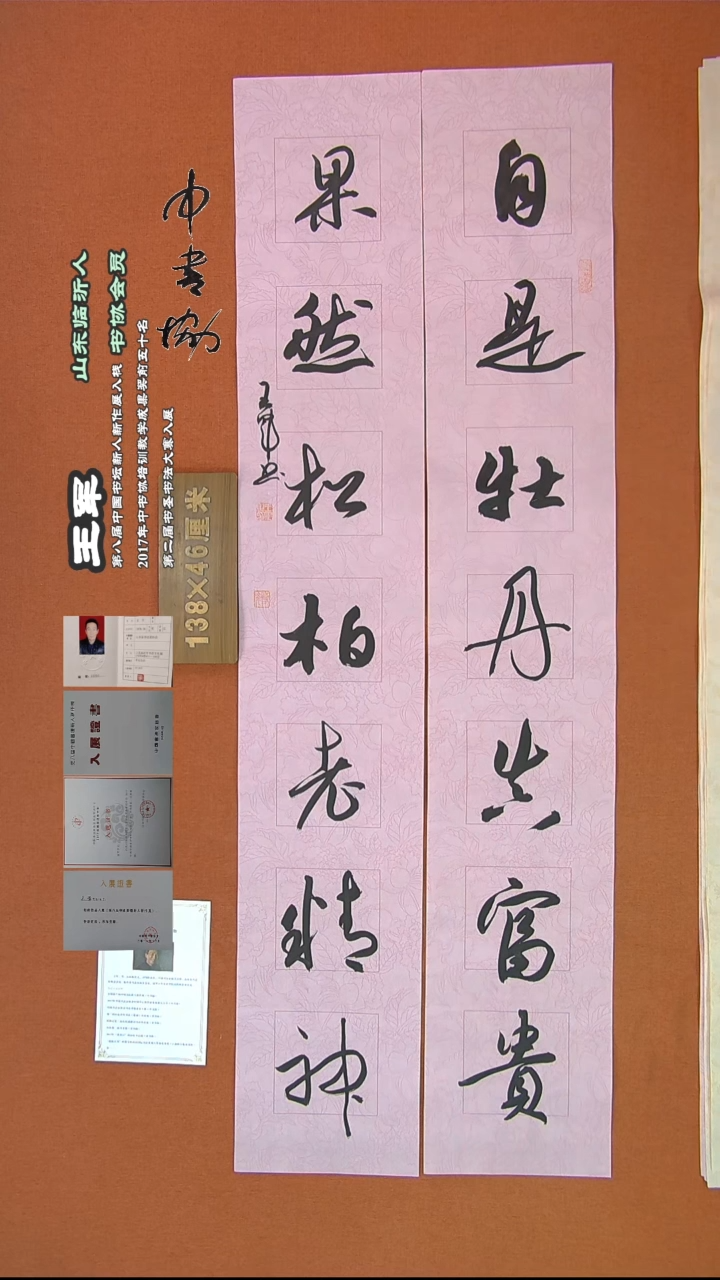 【闪购商品】书法264王军书法作品