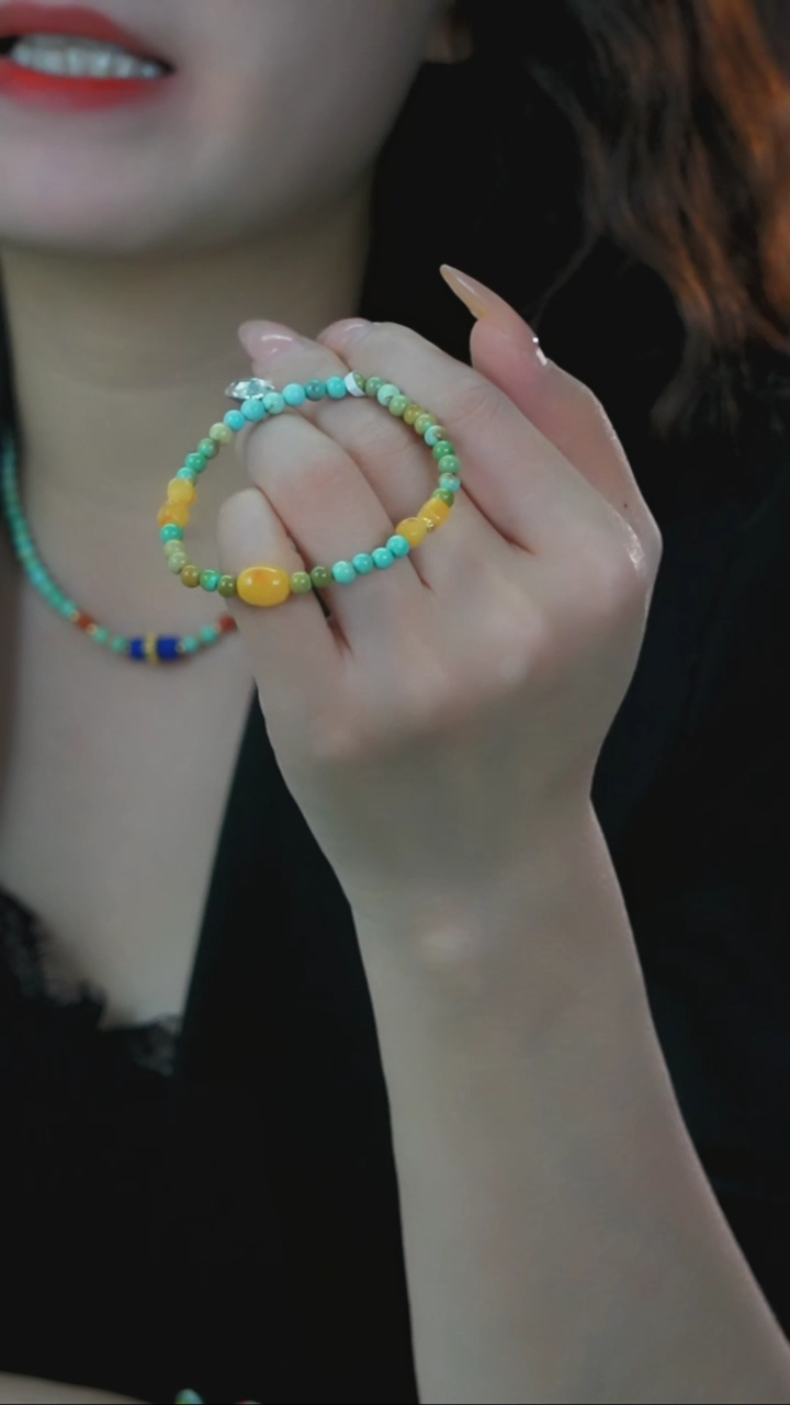 【闪购商品】绿松石手链未镶嵌发货一件