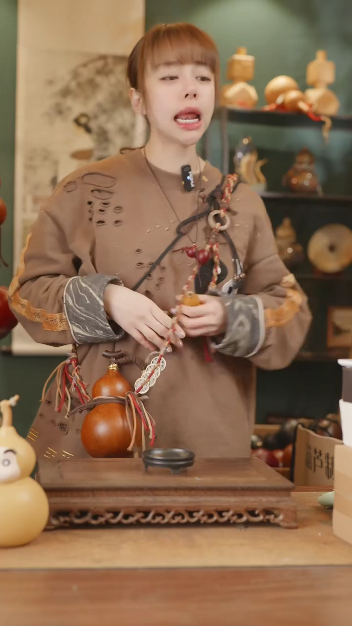 【闪购商品】38号精品天然大漆工艺防渗内胆酒葫芦~