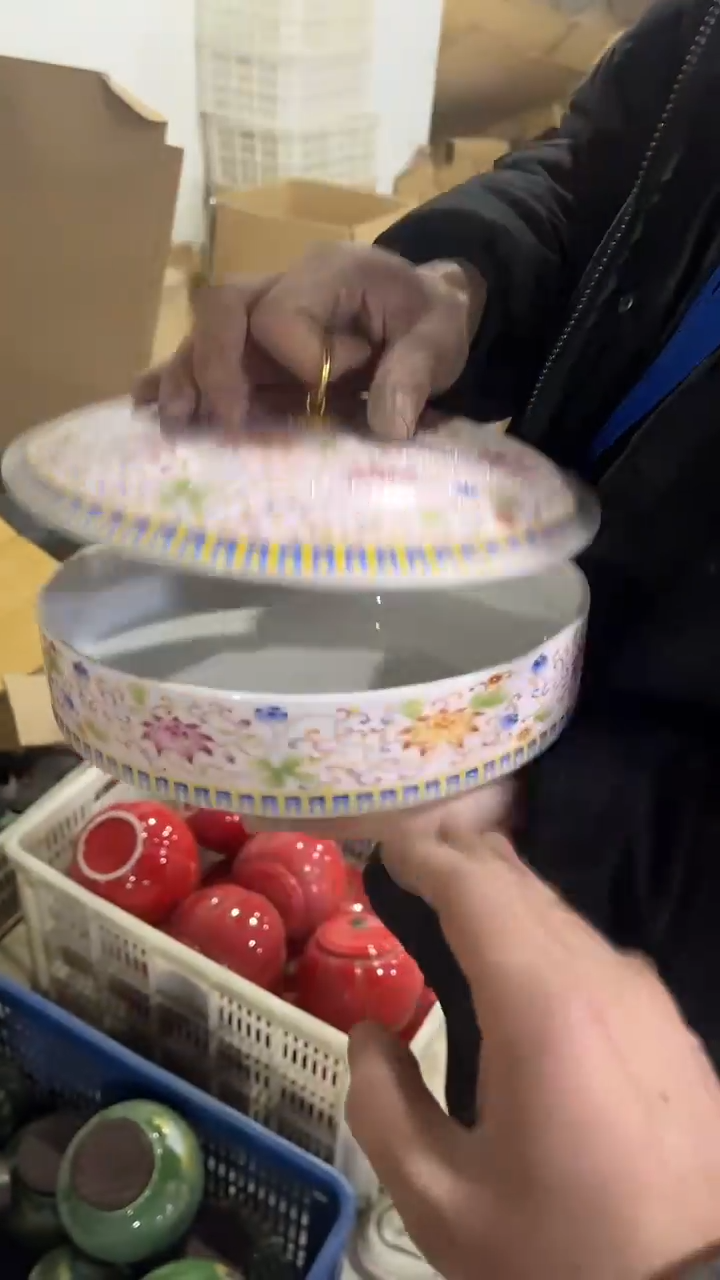 【闪购商品】摆件陶瓷茶叶罐储物罐