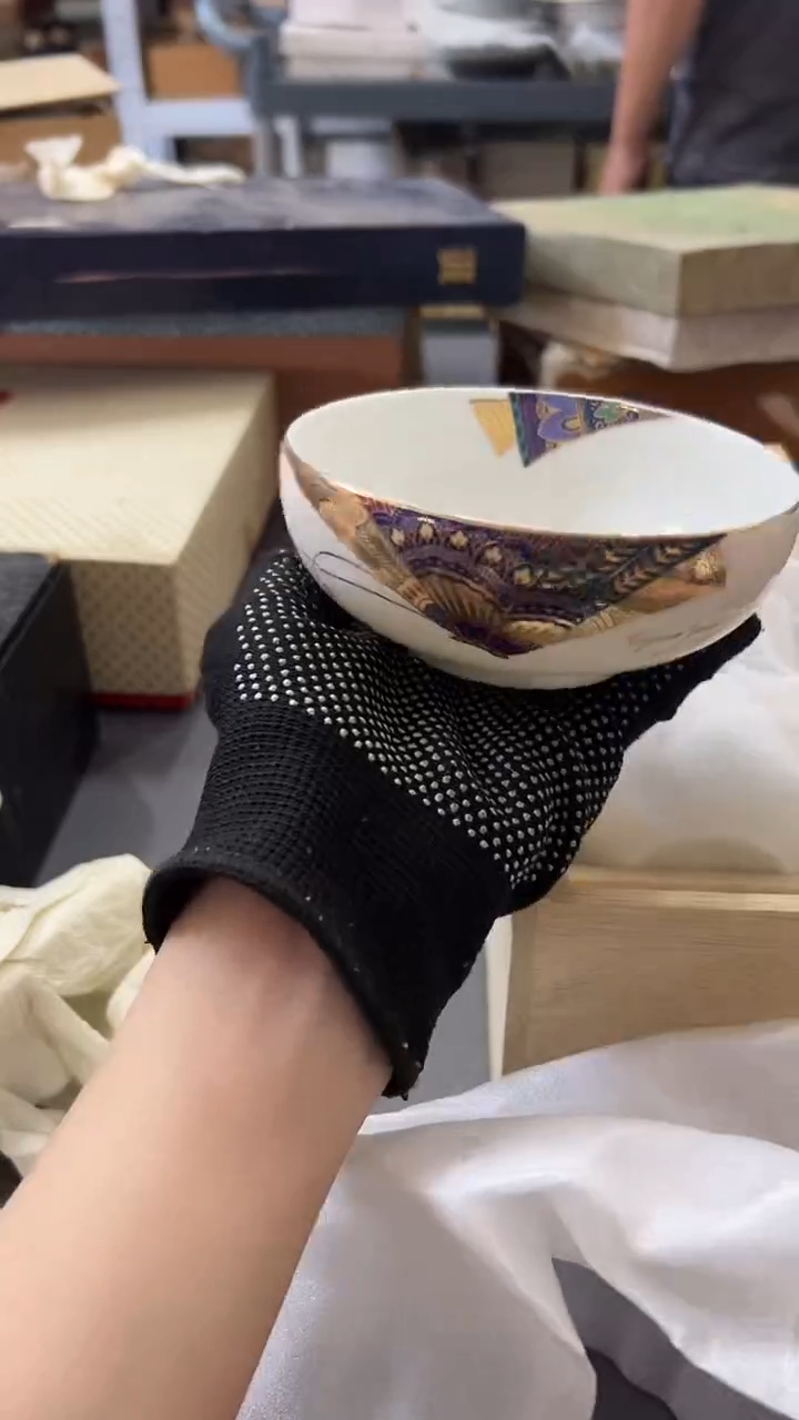 瓷片满38包邮，编号：3352 5只