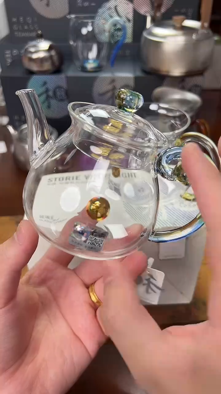 @@禾器幻彩清莲壶迷翠