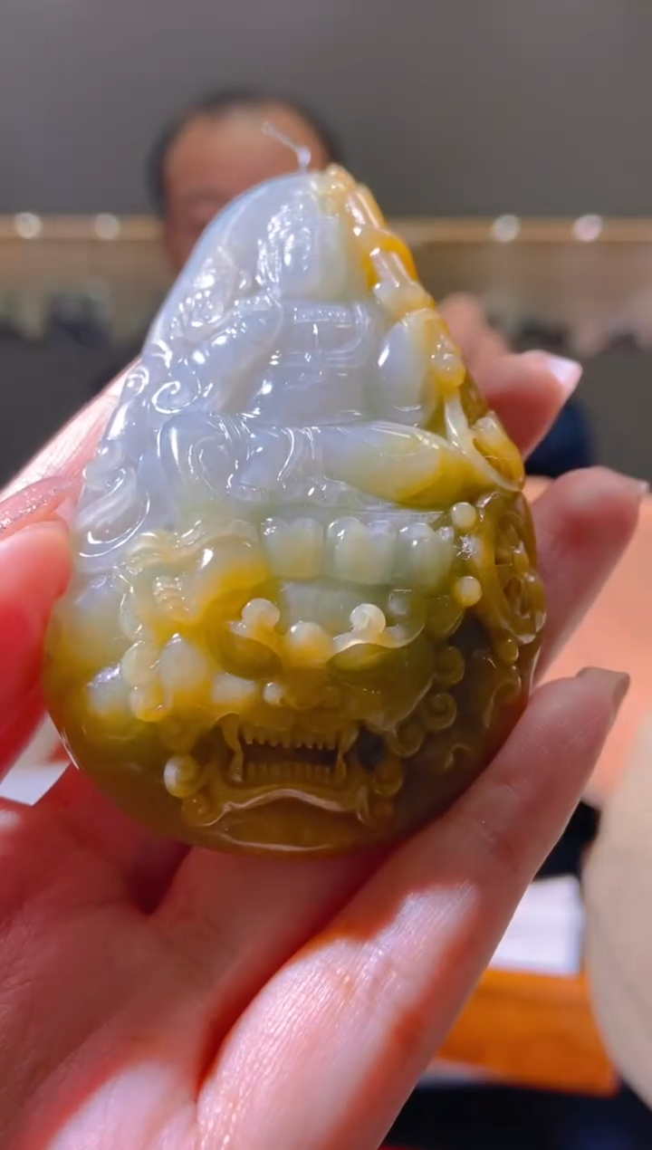 【闪购商品】定制翡翠未镶嵌闪购毛货链接XL069