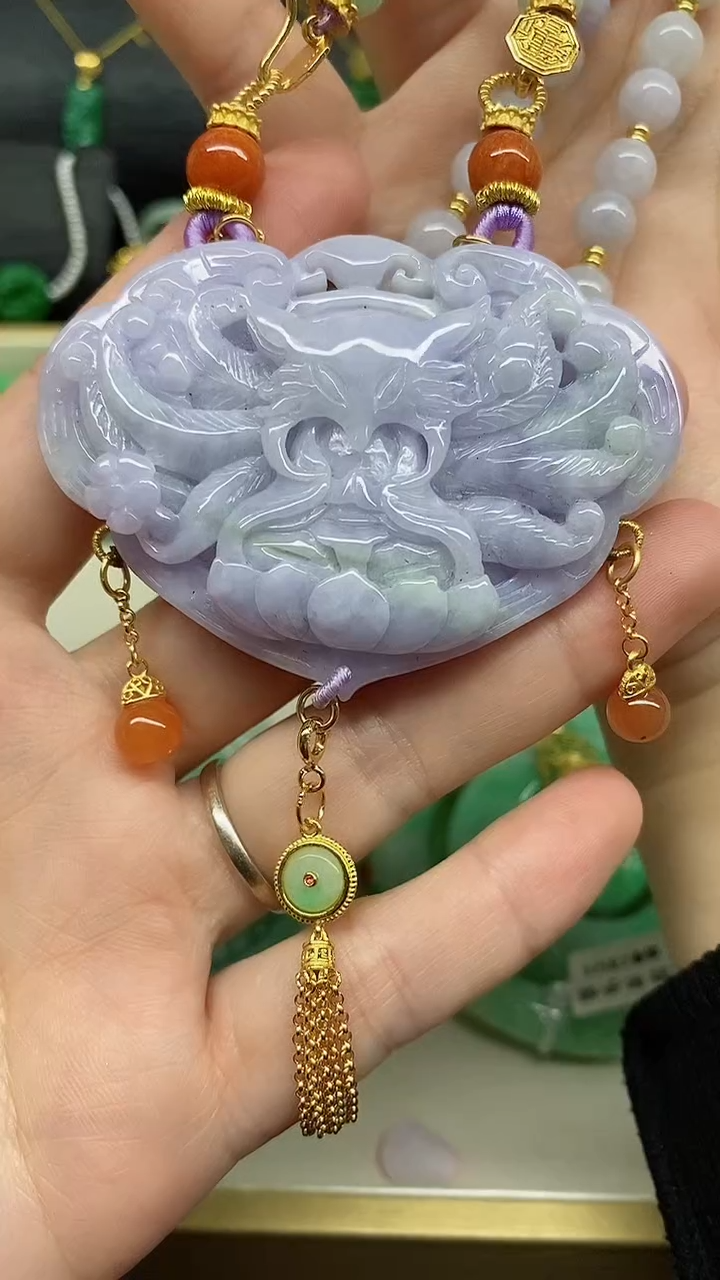 【闪购商品】翡翠项链未镶嵌翡翠吊坠