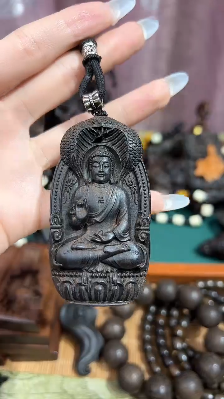 【闪购商品】贡木库存大蛇大日如来吊坠赠送脖挂绳