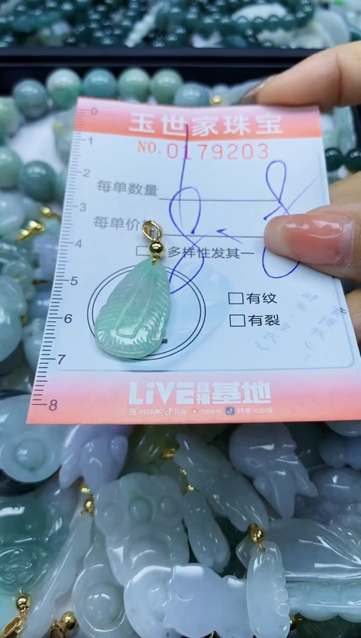【闪购商品】翡翠颈饰未镶嵌闪购0179203