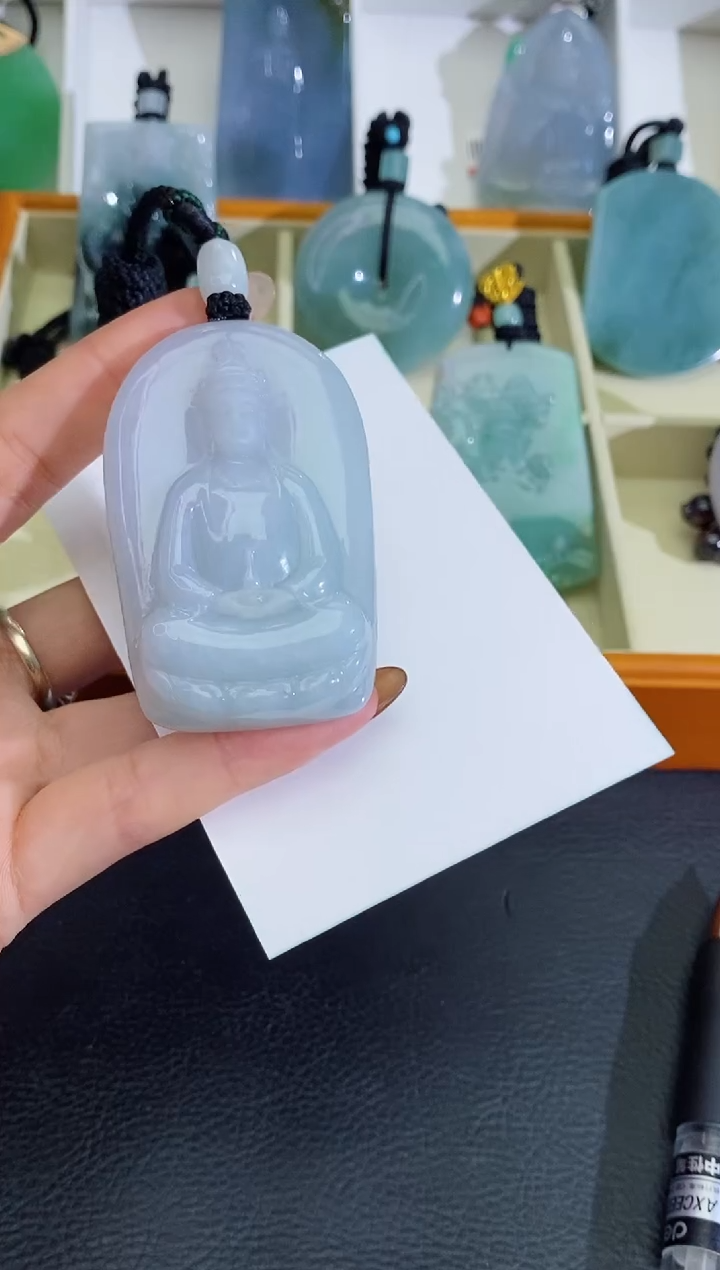 颈饰未镶嵌翡翠缅甸天然翡翠