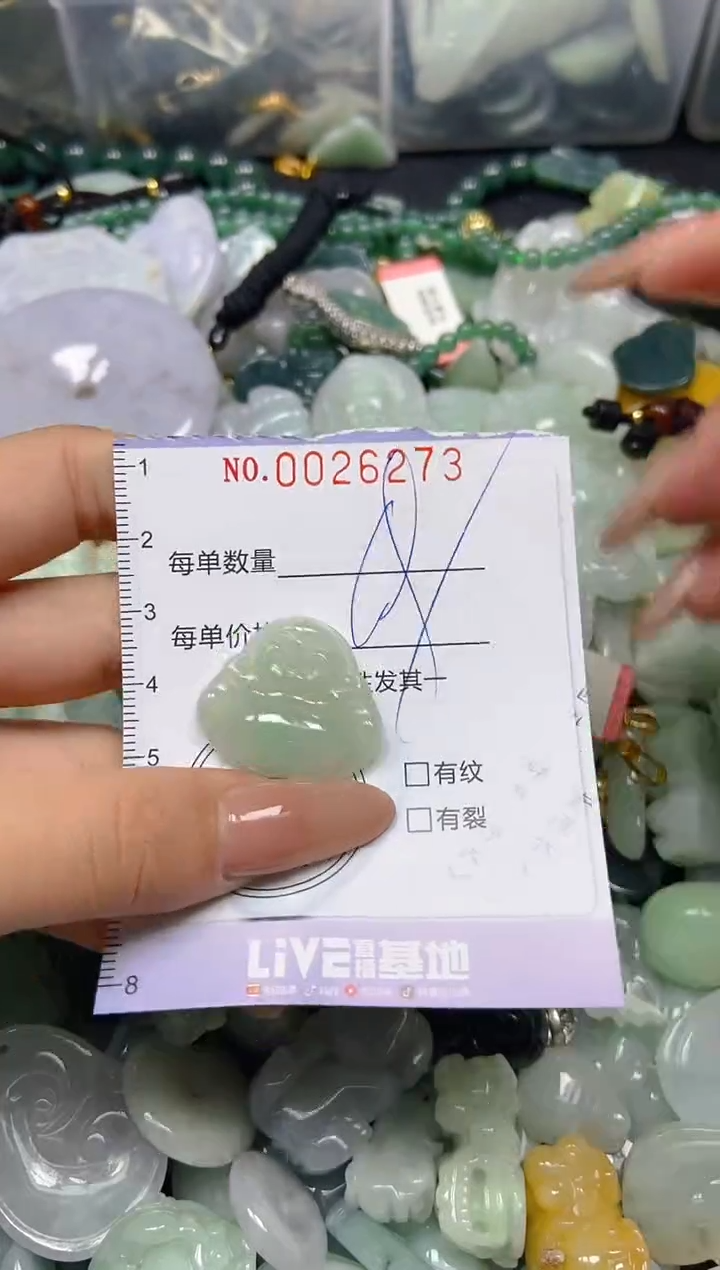 【闪购商品】翡翠颈饰未镶嵌闪购0026273