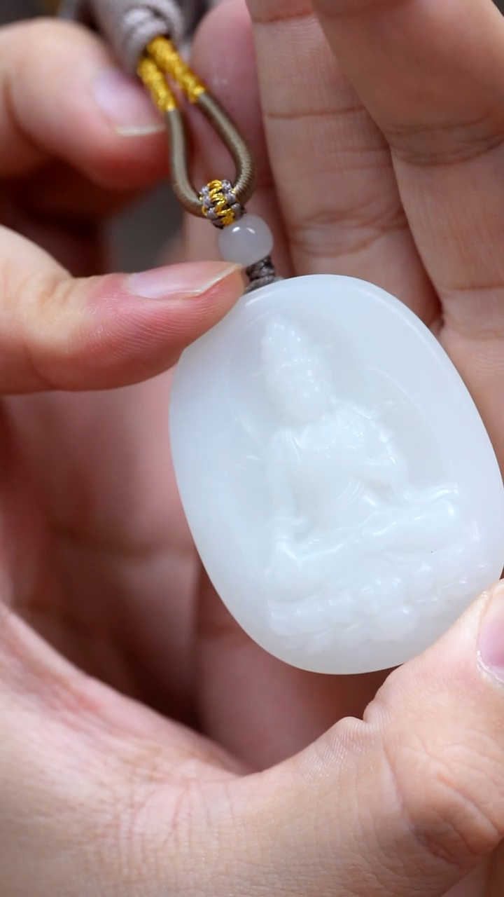 未镶嵌和田玉挂件LUCF-064