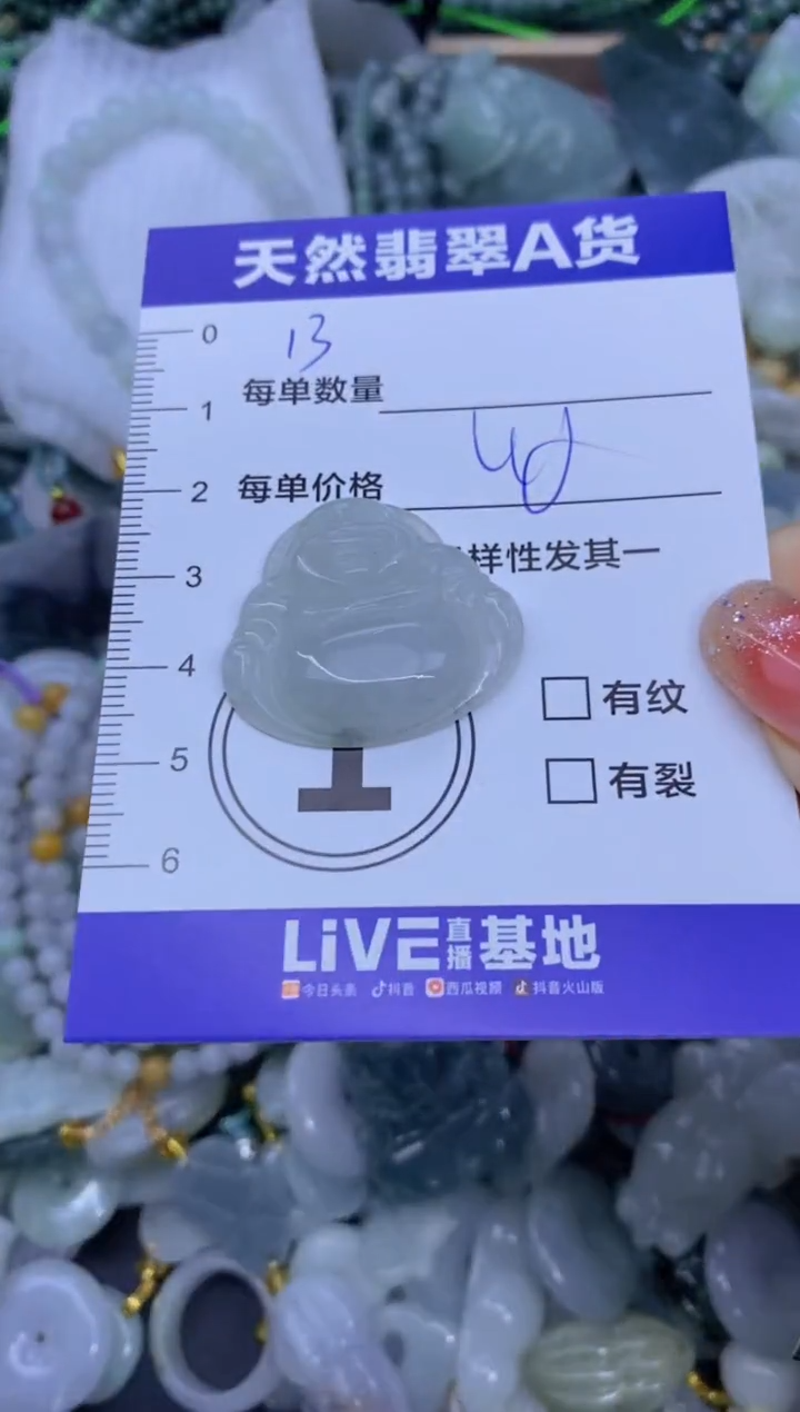 颈饰未镶嵌翡翠天然翡翠A货批量多样性发一件