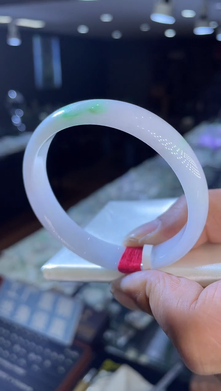 未镶嵌手镯翡翠正圈54-55