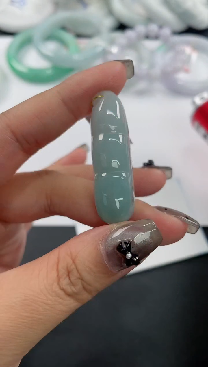 未镶嵌戒指翡翠基地发货8351