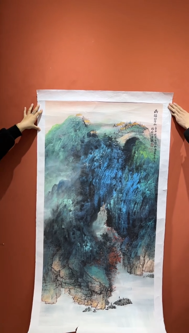 【闪购商品】国画郑乐华绘画手绘作品10-44