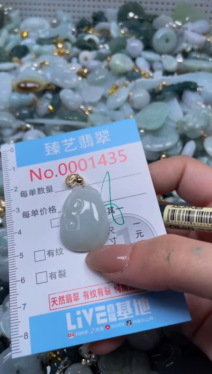 颈饰未镶嵌翡翠1435