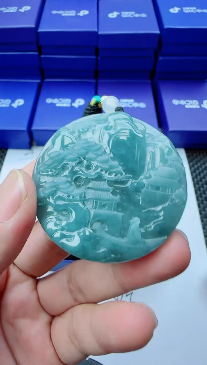 翡翠未镶嵌颈饰1111111111111