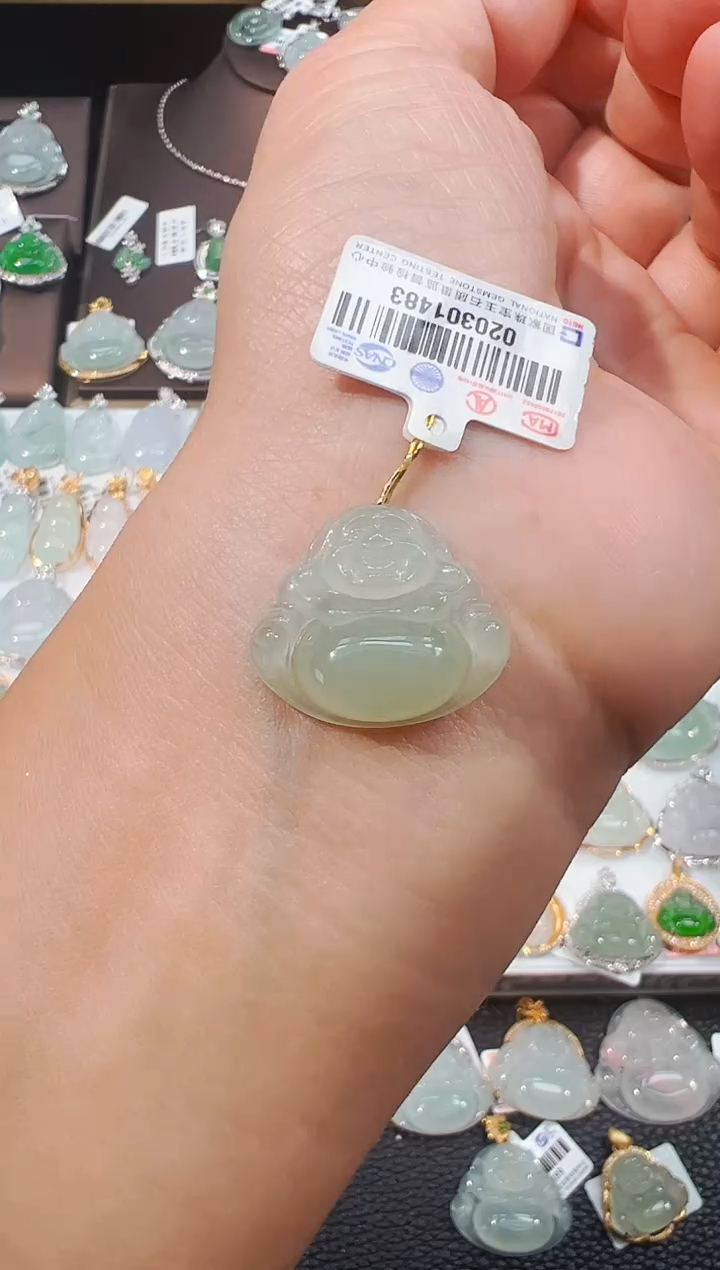 吊坠(不含链)未镶嵌翡翠佛公吊坠
