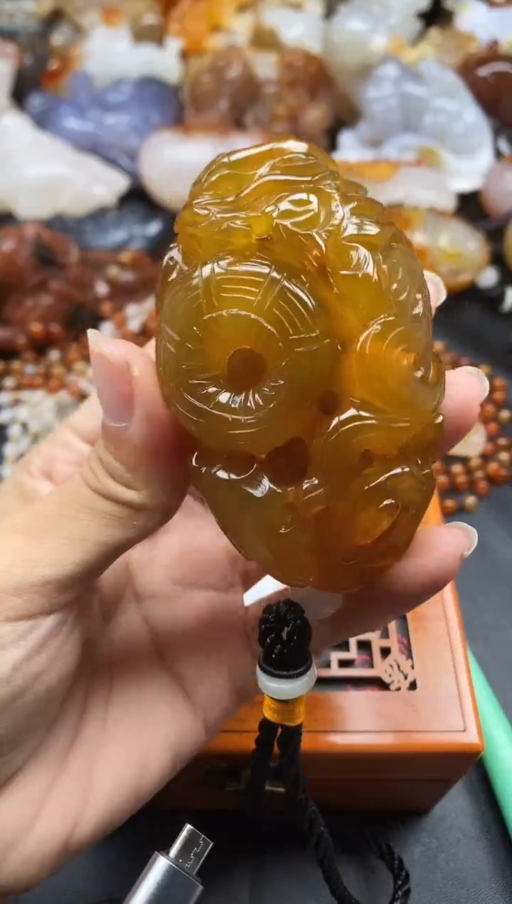 未镶嵌1玛瑙/玉髓婉*ll