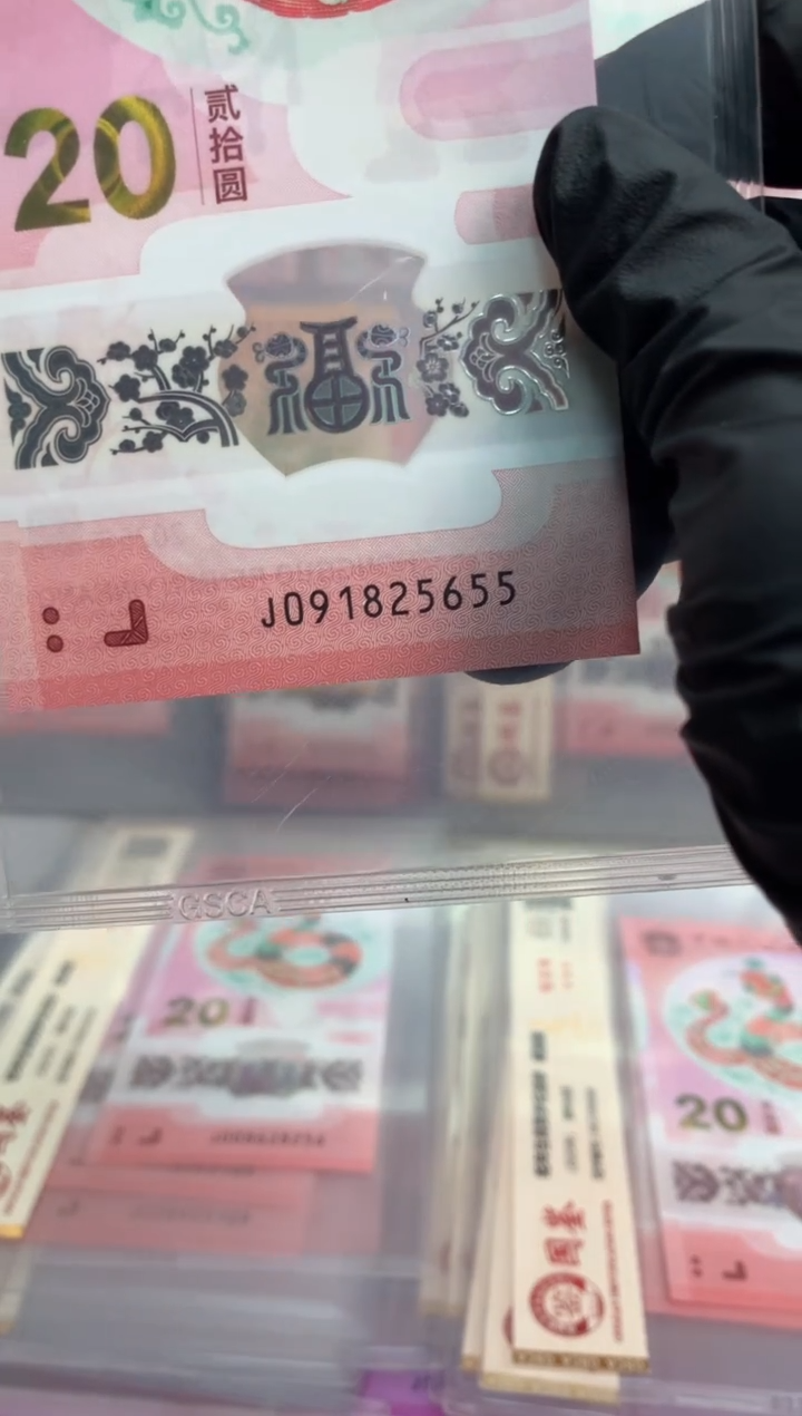 【闪购商品】塑料蛇钞 真钞【单张】5655