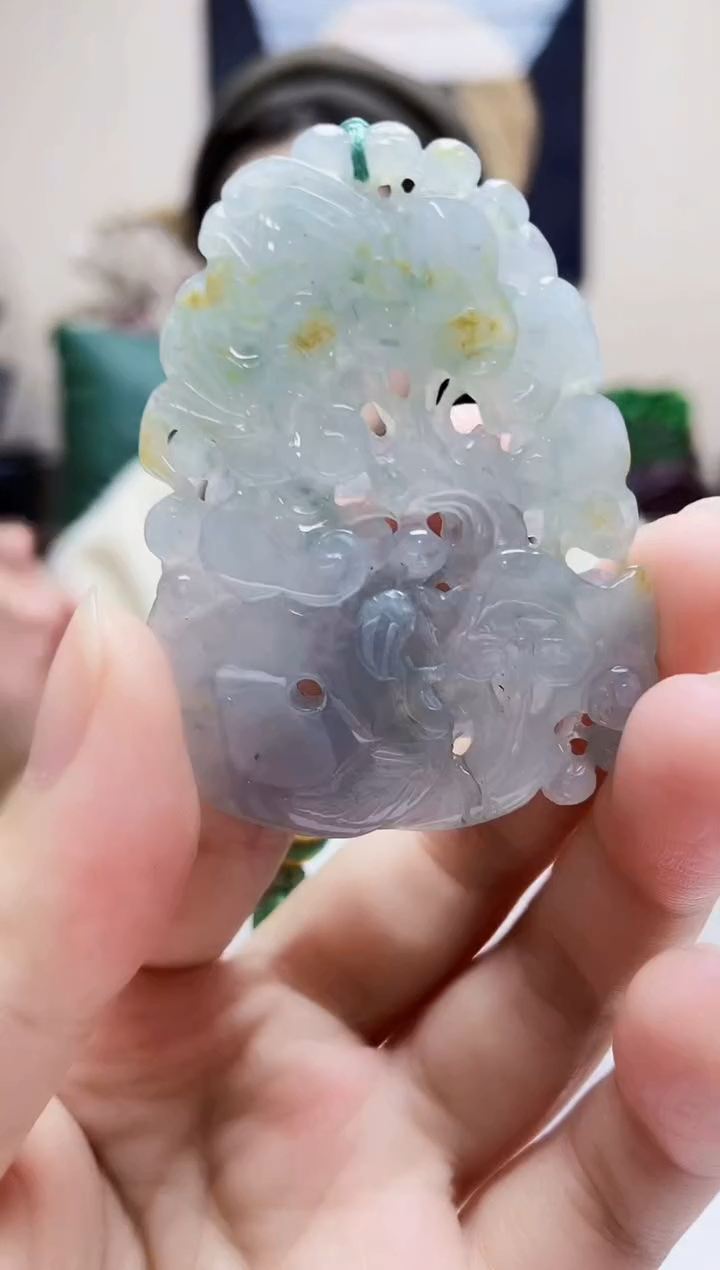 未镶嵌定制翡翠吊坠109