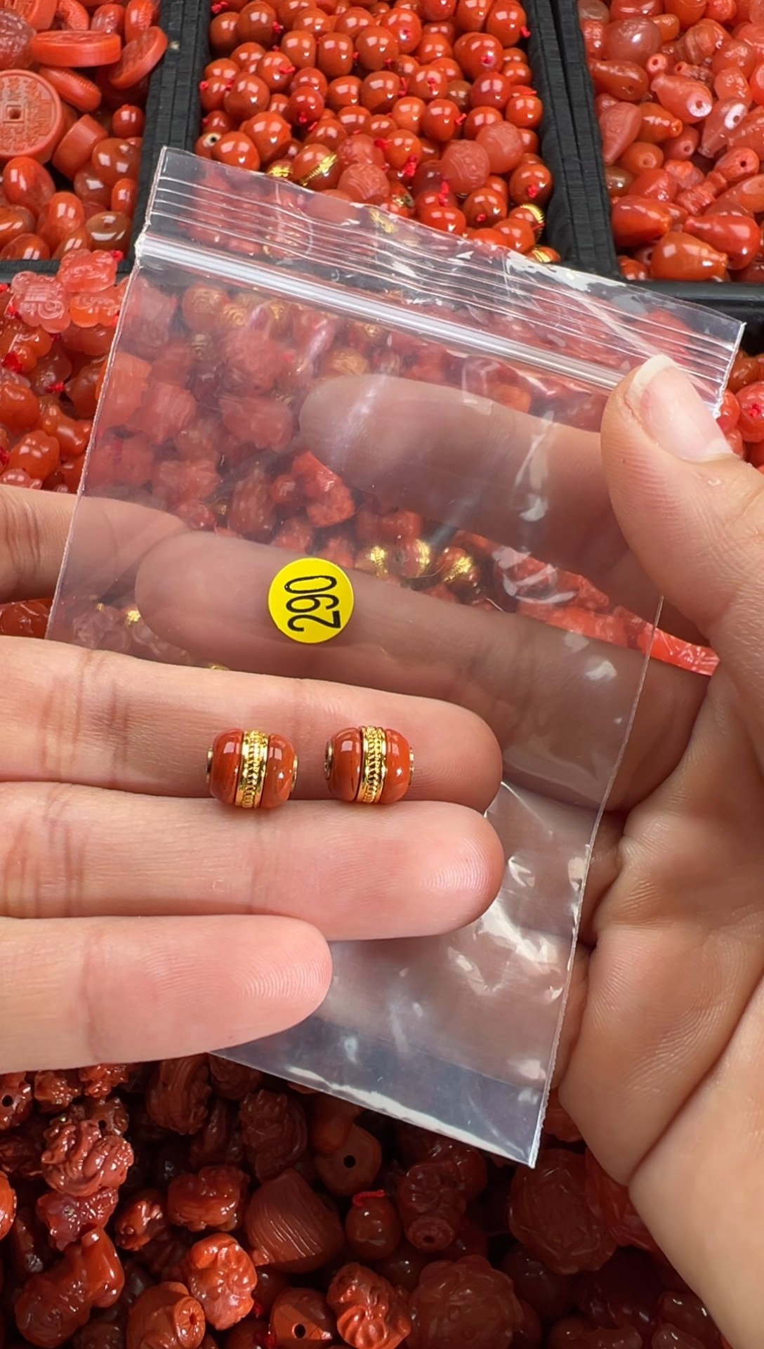 【闪购商品】南红玛瑙颈饰未镶嵌1