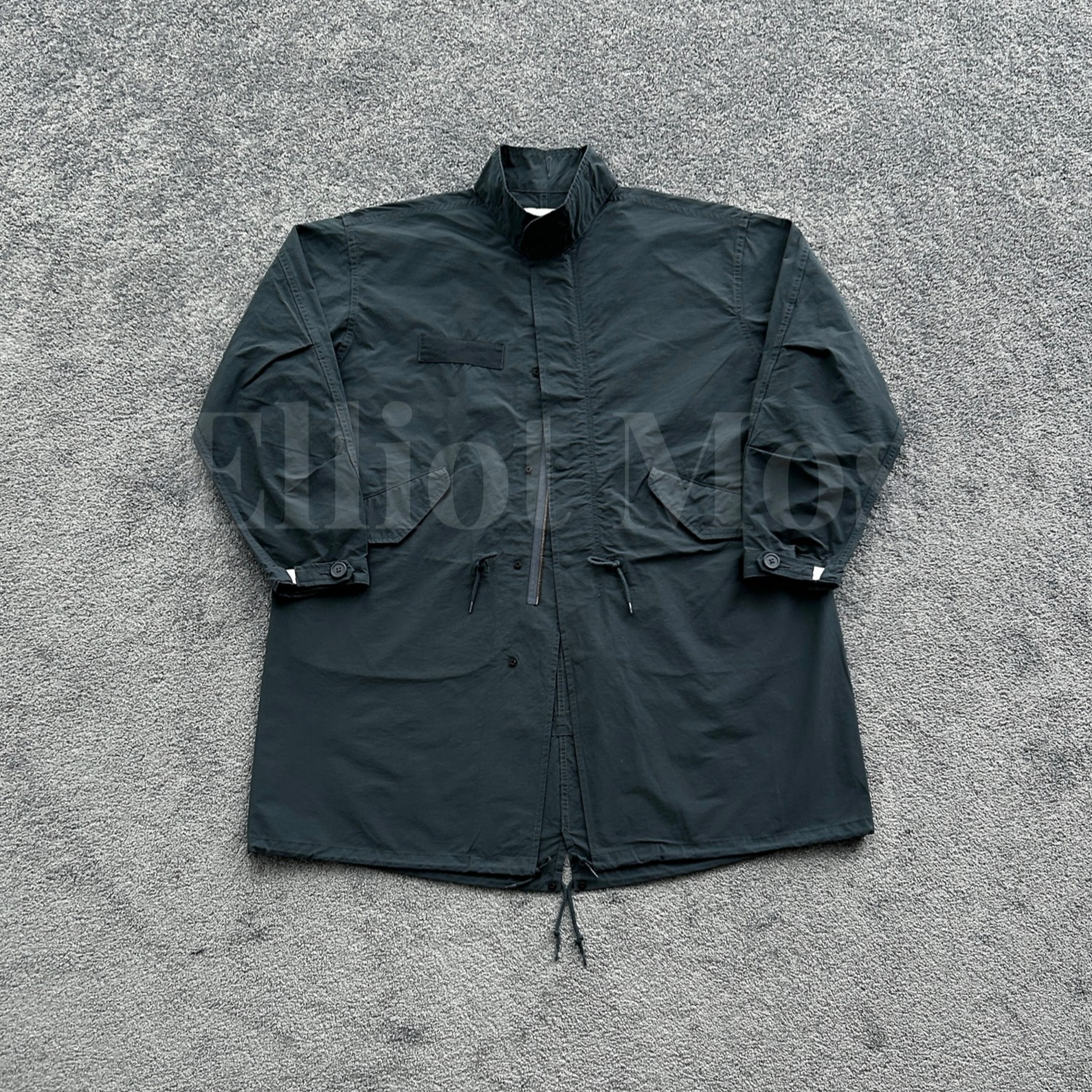 复古军事风~Fish Tail Windbreaker 野战Parka鱼尾风衣外套-1123